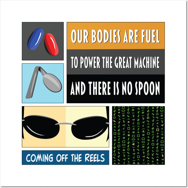 The Matrix Haiku Art Wall Art by ComingOffTheReels